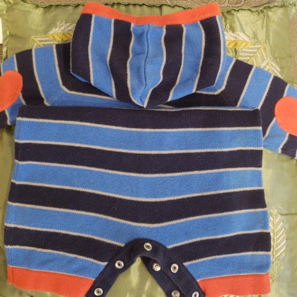Hanna Anderson Baby Boys Sweater Romper - Picture 4 of 4